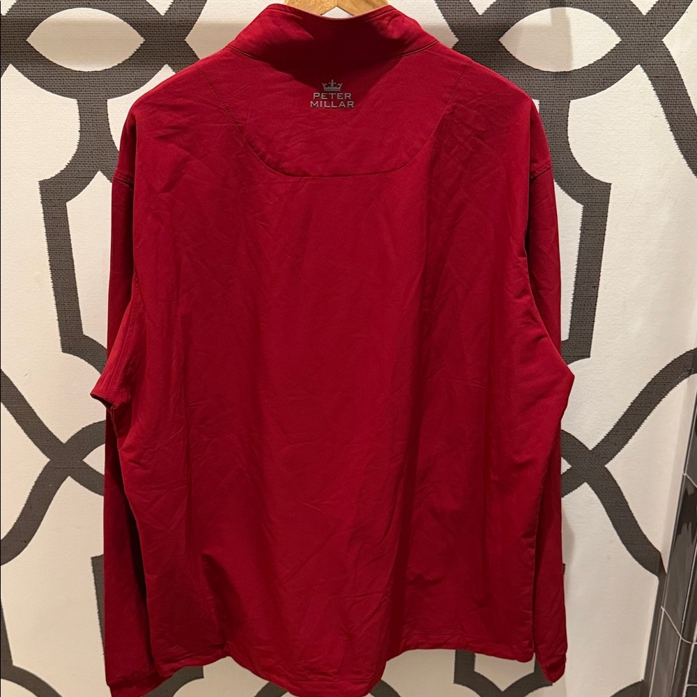 Peter Millar Gray Element Wind Pullover - image 3